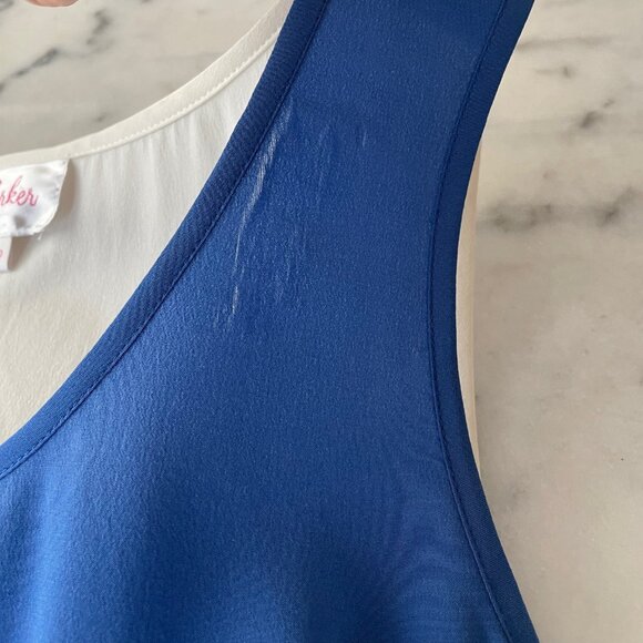 Parker Colourblock Silk Tank - Picture 8 of 13